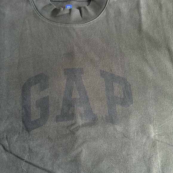 Yeezy Gap T-shirt/ Engineered By Balenciaga Charcoal Sweatshirt Tee With Dove - Picture 3 of 5